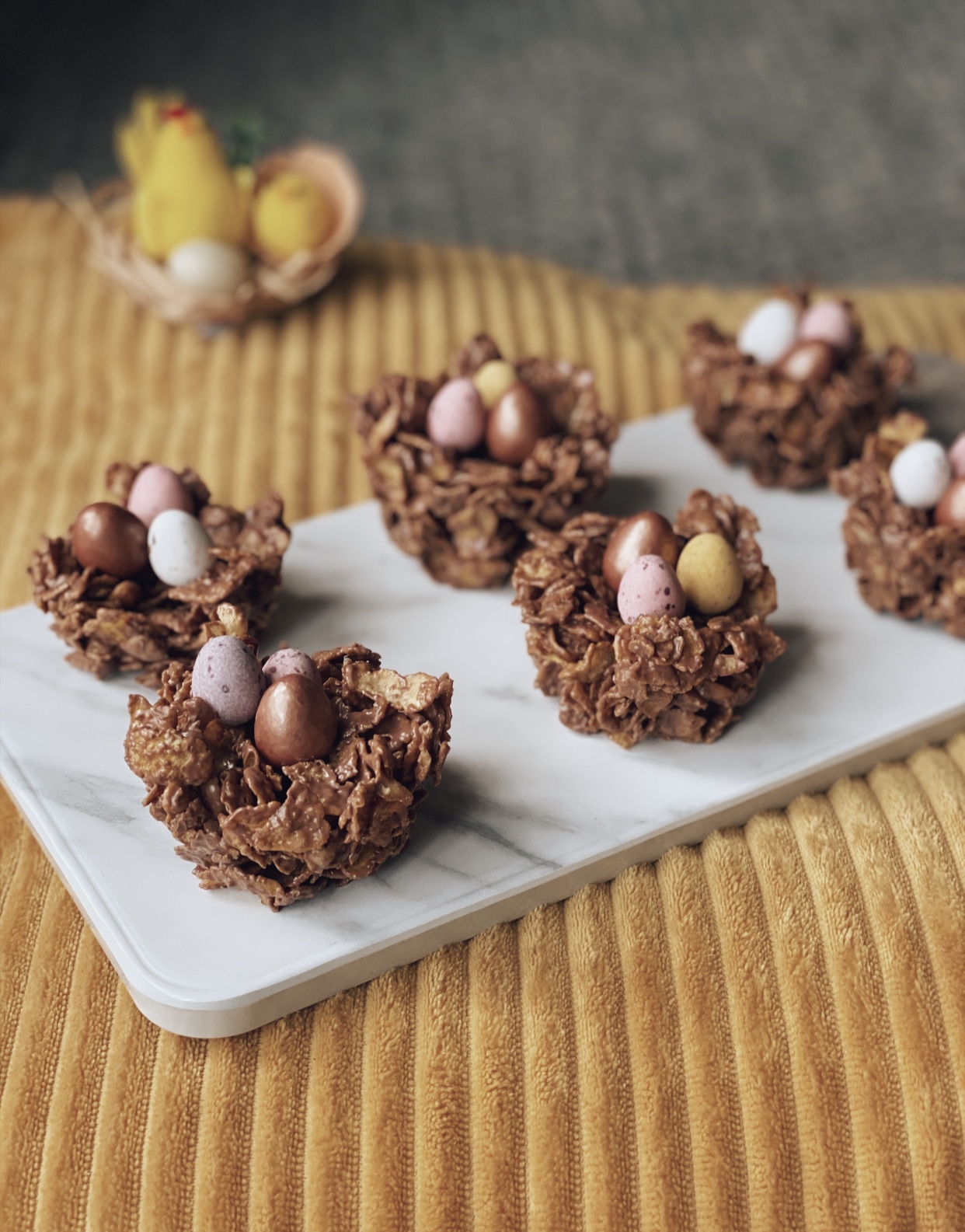 Chocolate Easter Nests • twobrits