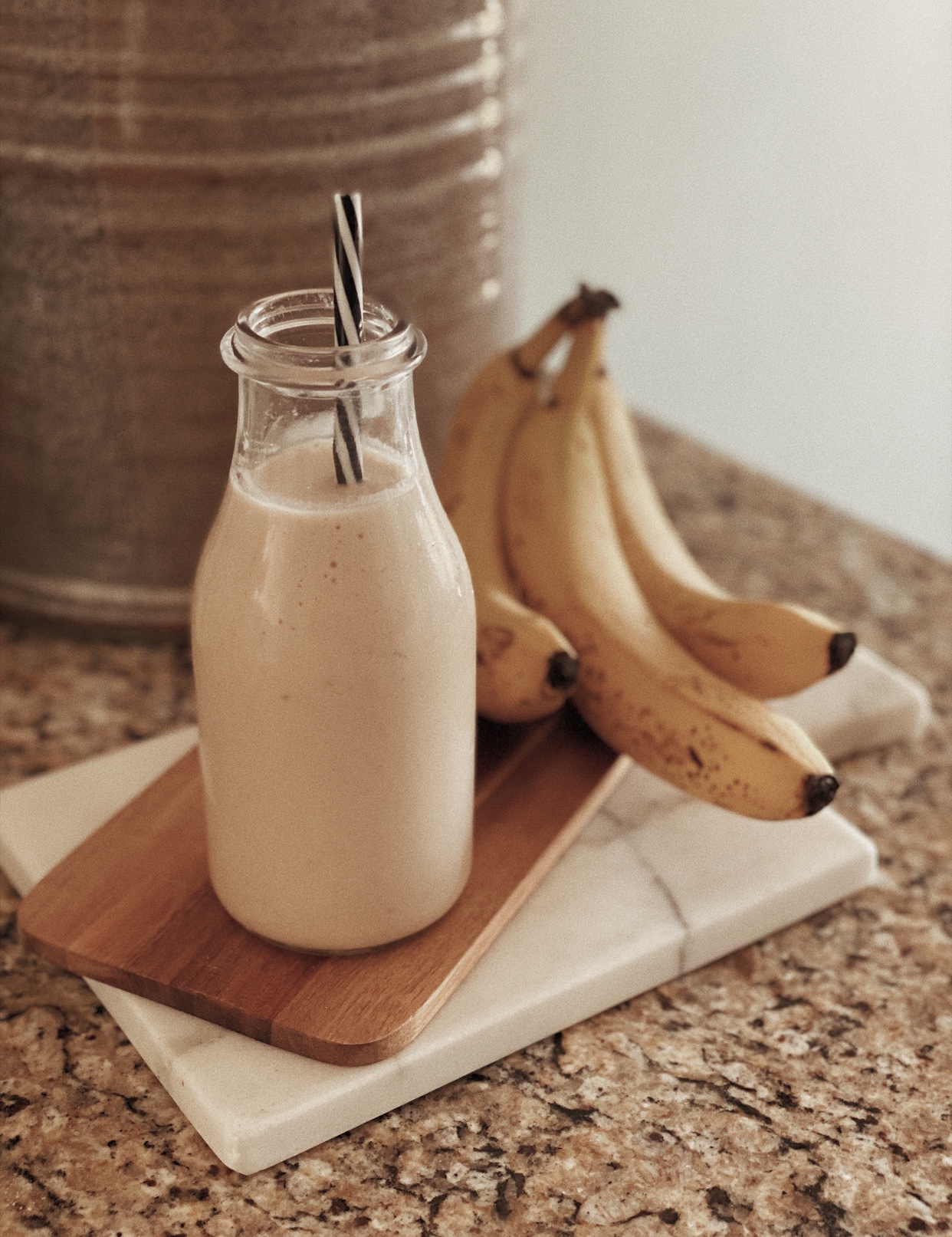 Peanut Butter And Banana Protein Smoothie • Twobrits